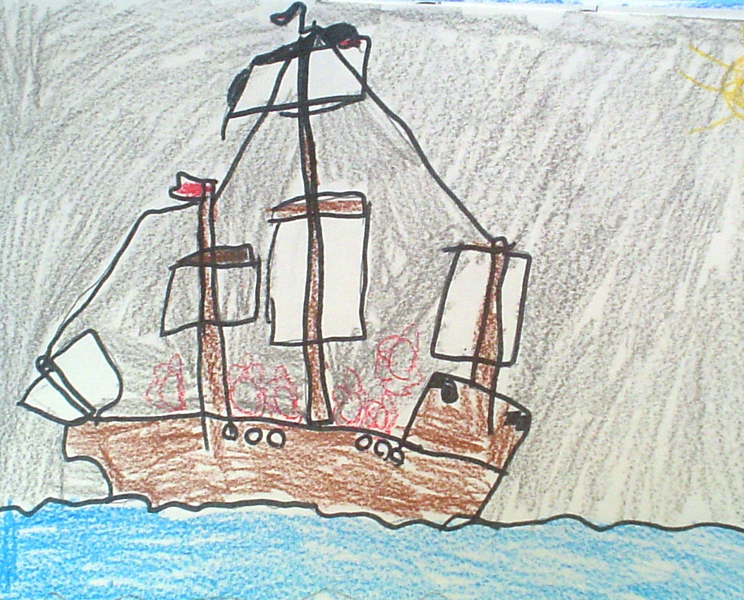 Mayflower Drawing at GetDrawings | Free download