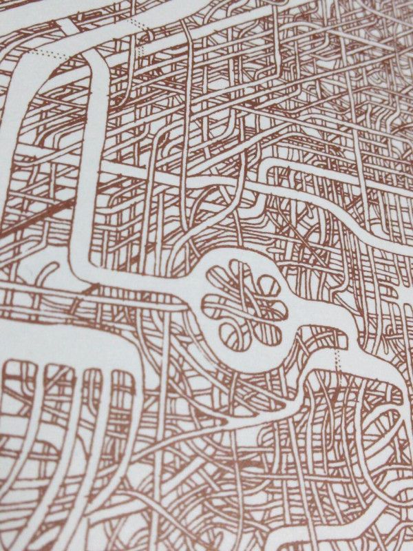 600x800 Incredibly Detailed Paper Maze Took 7 Years To Draw Maze
