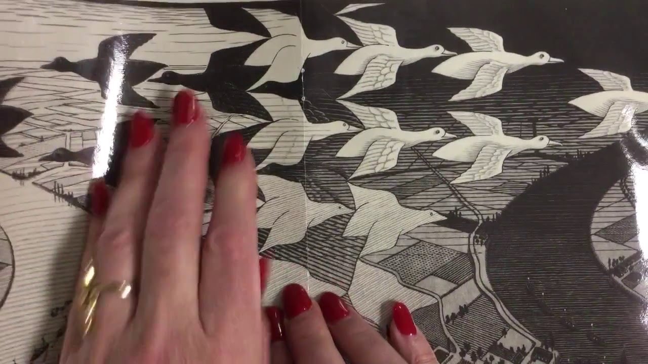1280x720 Kids Can Draw M. C. Escher Tessellations