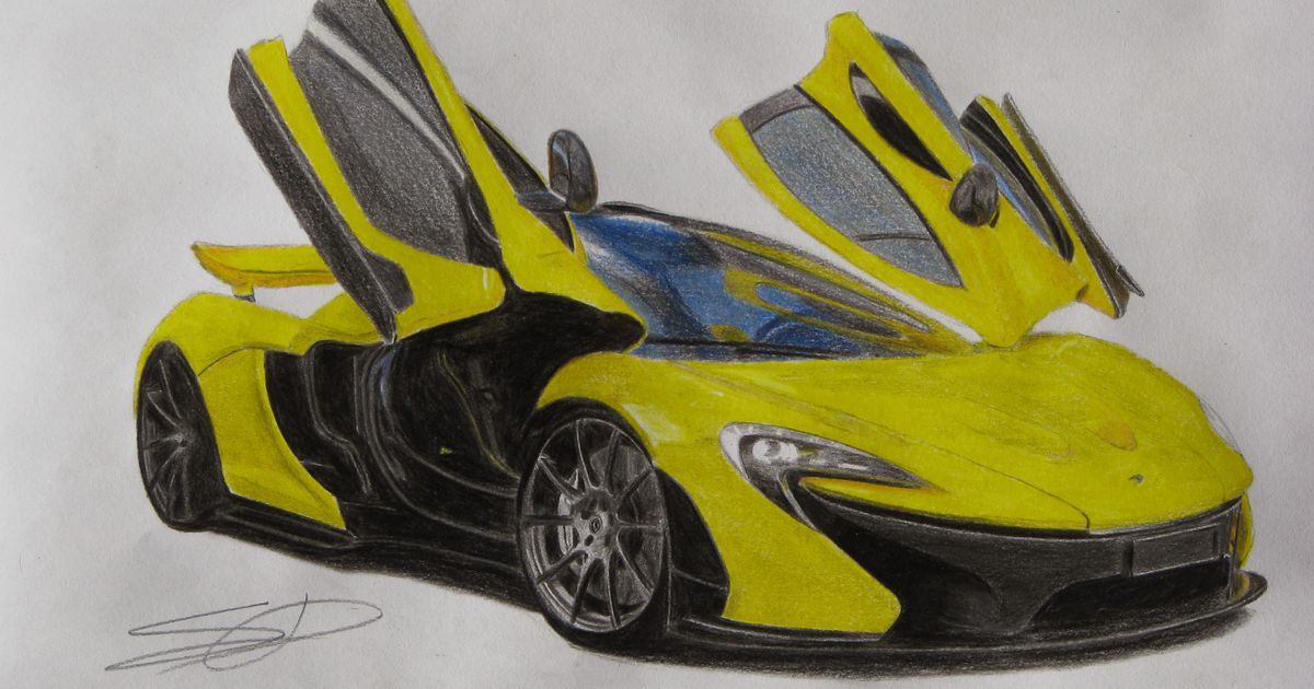 1200x630 Mclaren P1 Drawn By Me