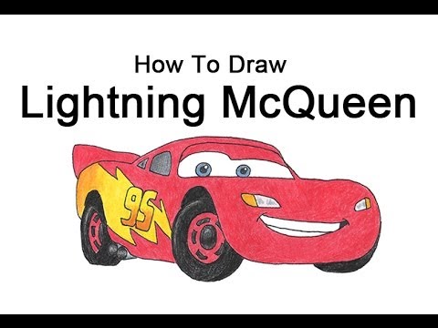 480x360 How To Draw Lightning Mcqueen