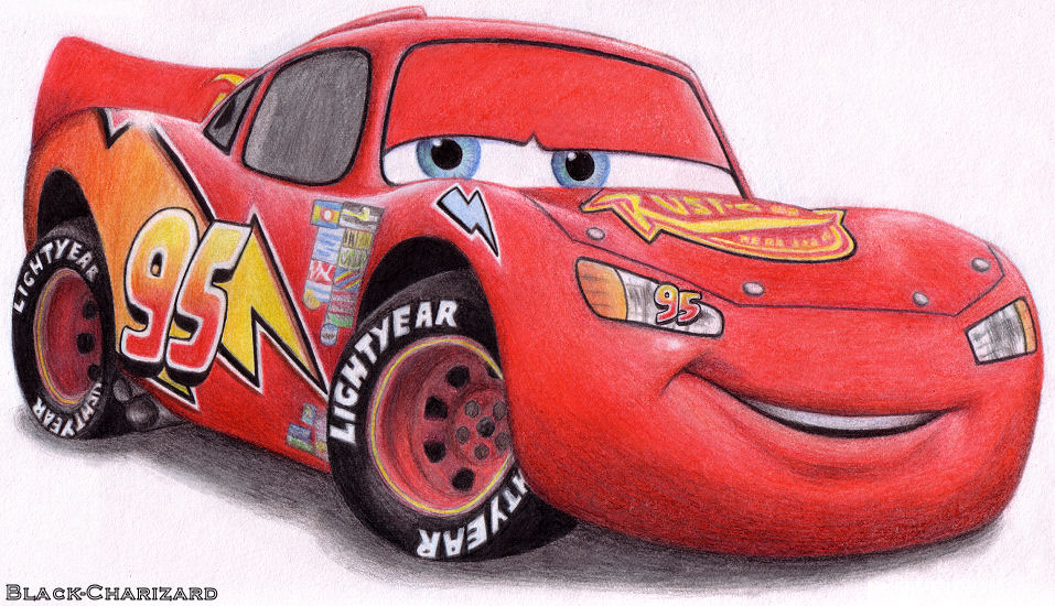 Mcqueen Drawing at GetDrawings | Free download