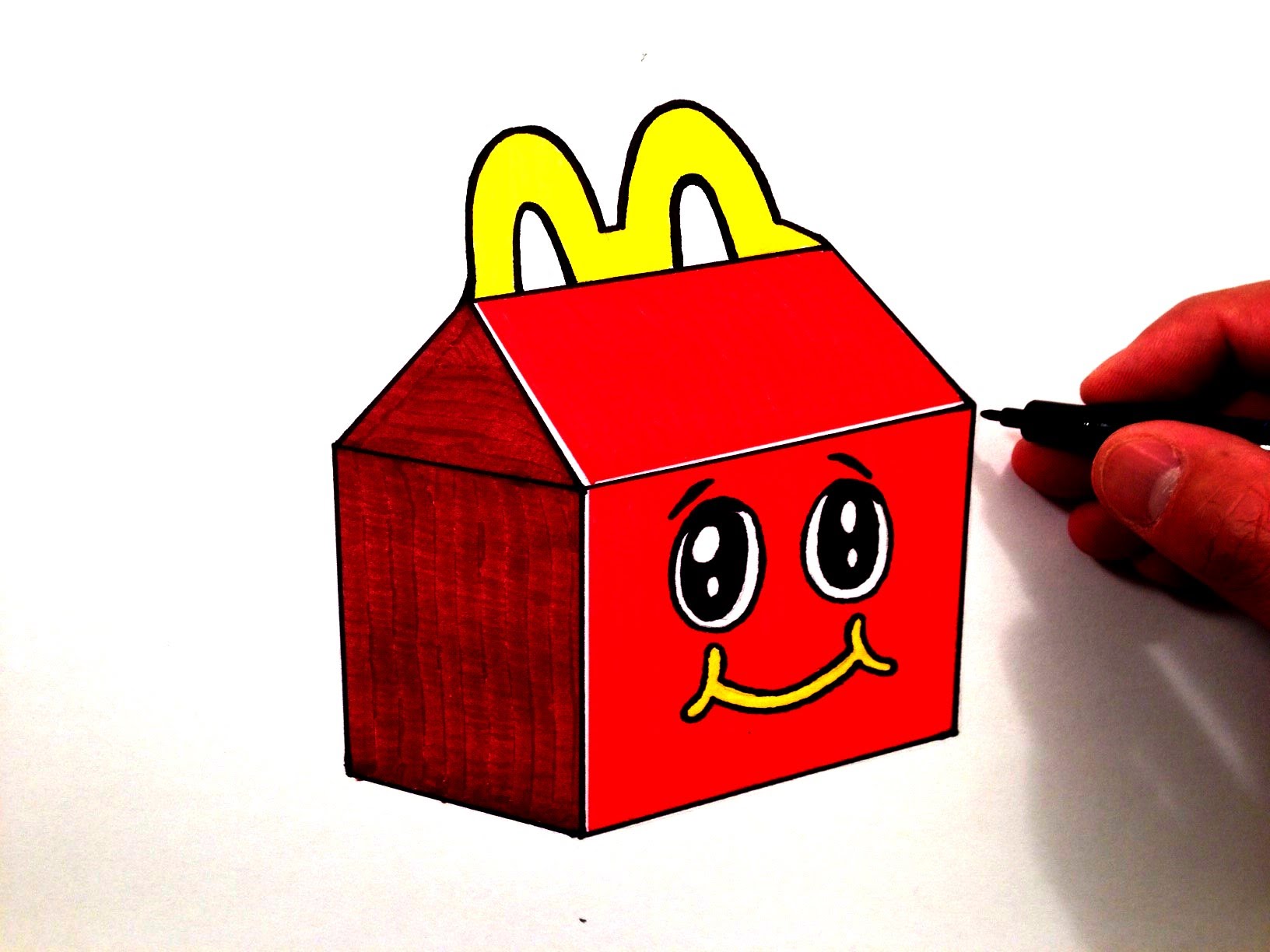 1632x1224 How To Draw A Cute Happy Meal