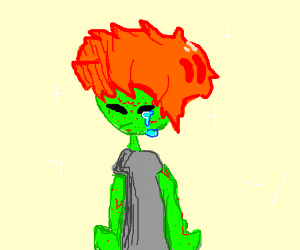 300x250 An Alien With Ginger Hair Has The Measles