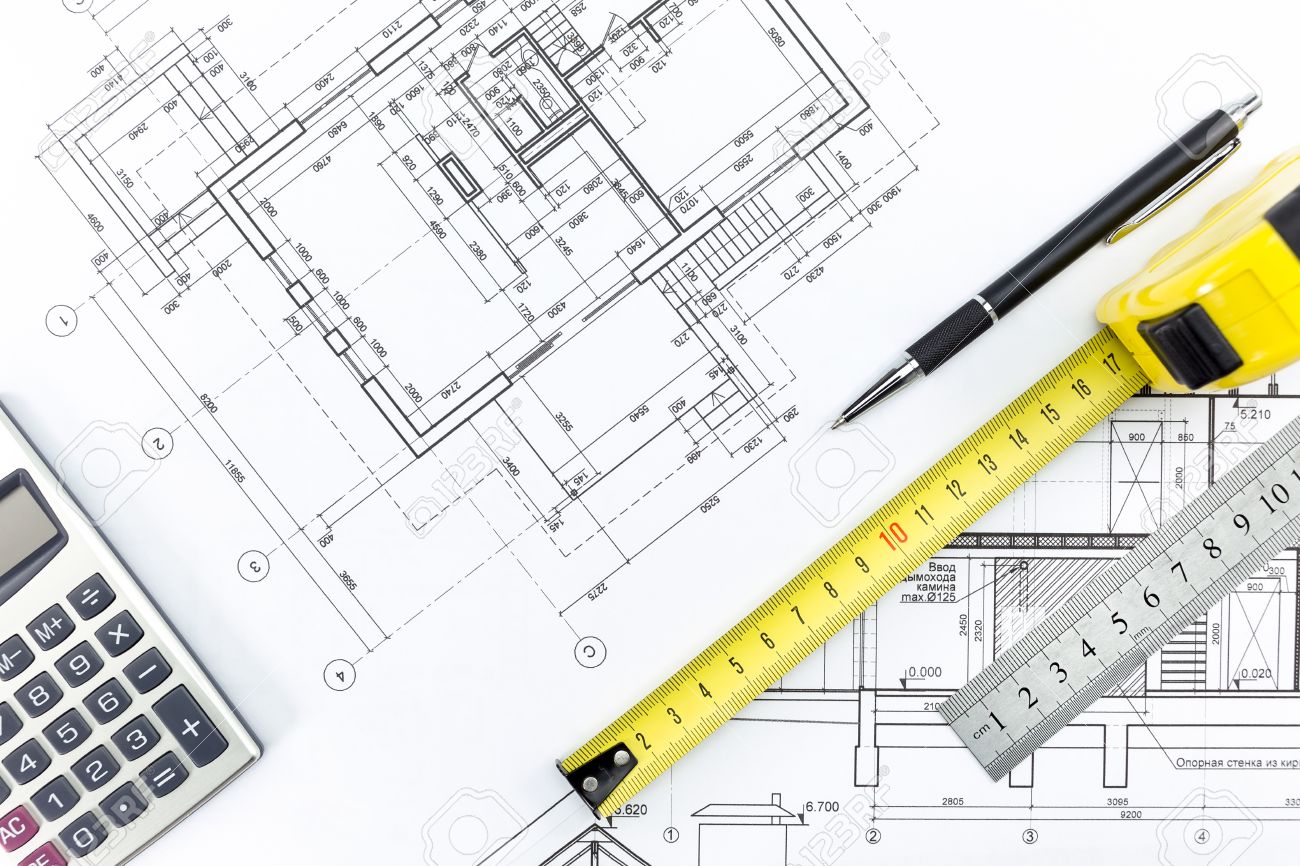 1300x866 Engineering And Architecture Drawings And Work Tools