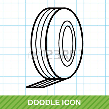 450x450 Measuring Tape Doodle Royalty Free Cliparts, Vectors, And Stock