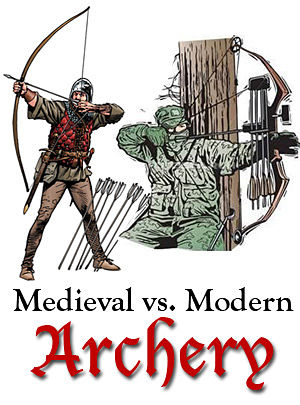 300x405 Medieval Versus Modern Archery