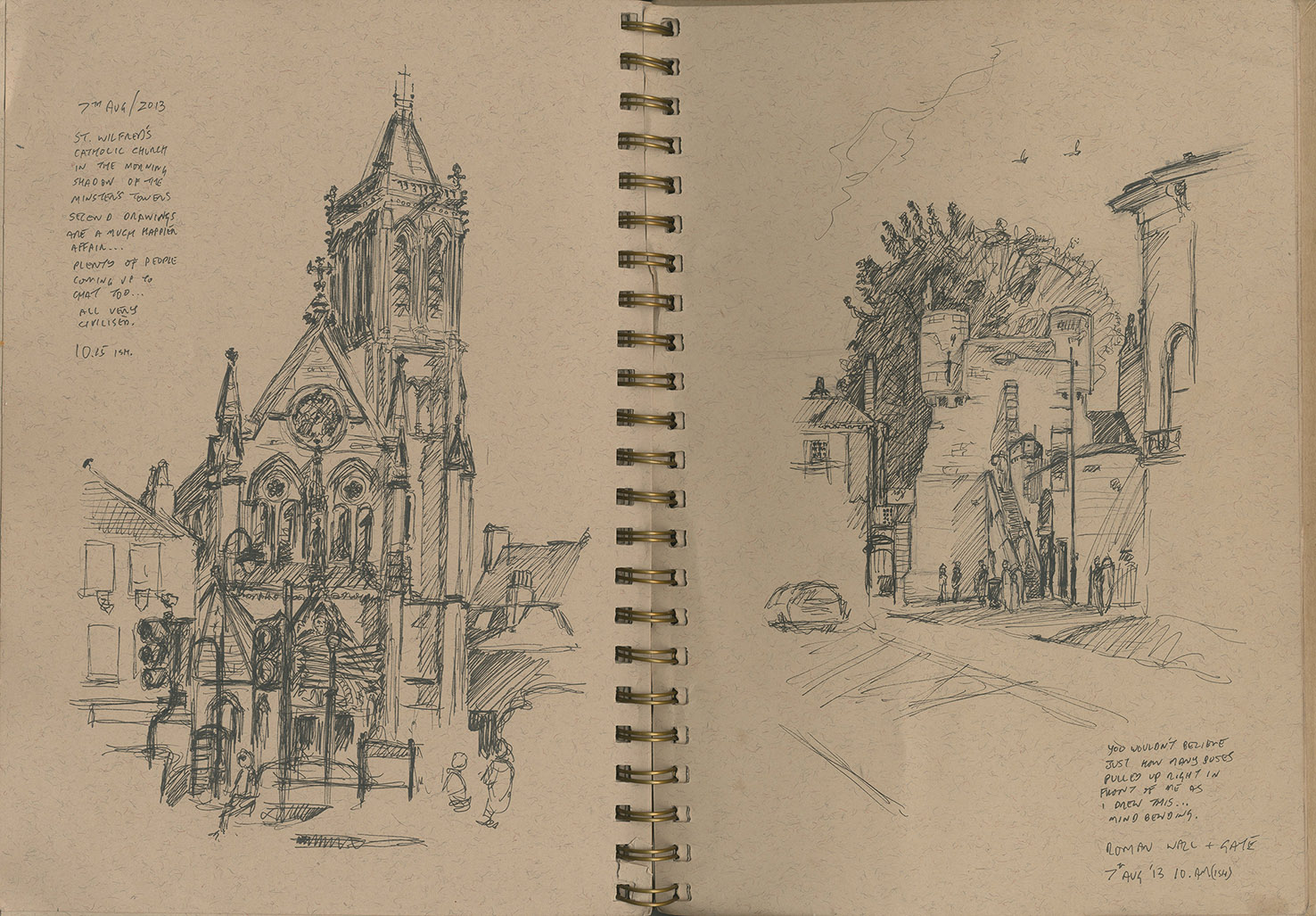 1476x1027 York Interlude And Other Recent Observational Drawing Urban