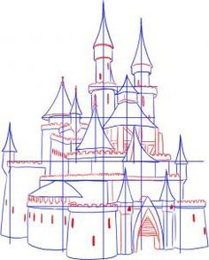 236x293 How To Draw A Medieval Castle Step 3 How To Draw