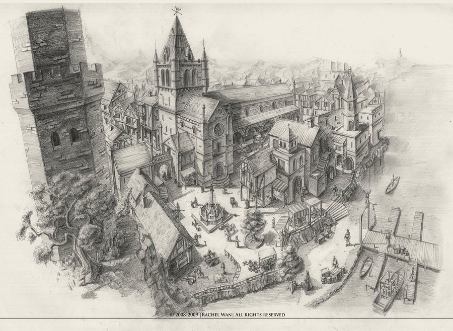 900x658 Medieval Landscape Concept By Soulfinder90 On Art