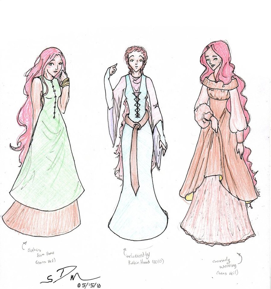 866x923 Medieval Costumes By Silence Draconis