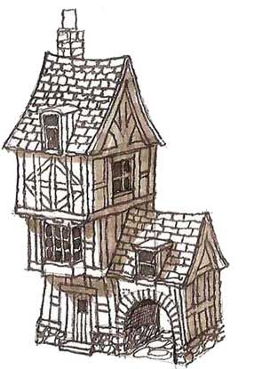 295x415 Drawing A Fantasy House