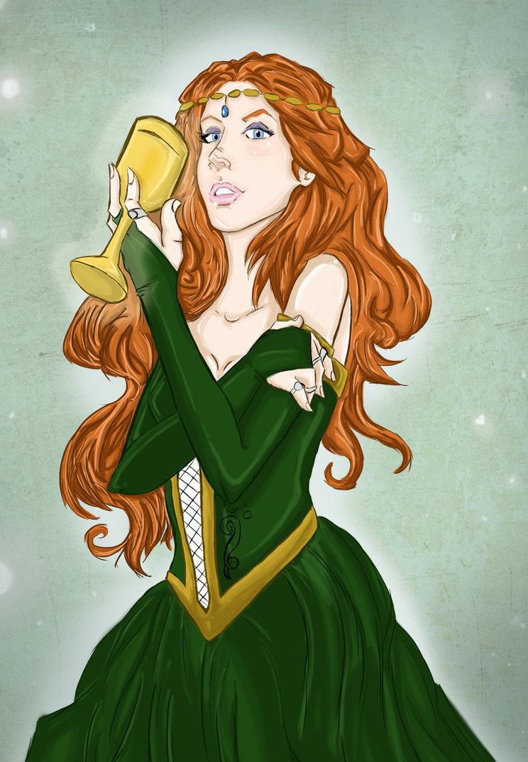 744x1074 Medieval Princess By Jameselmsart