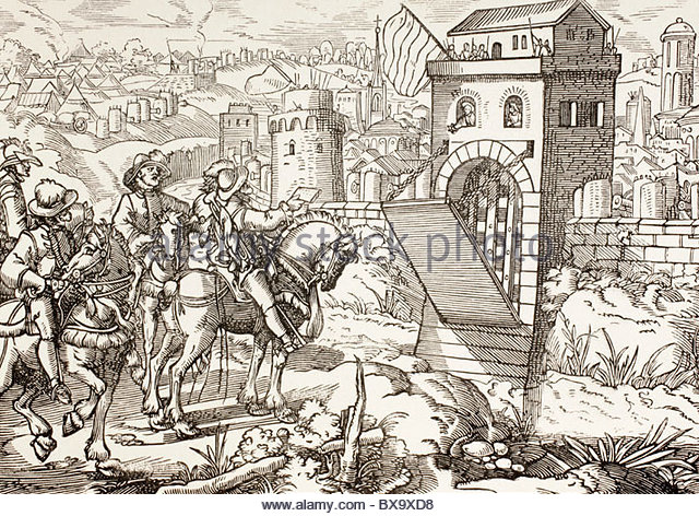 640x472 Medieval Town Illustration Stock Photos Amp Medieval Town