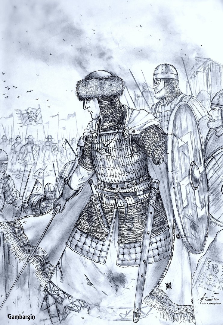 Medieval Warrior Drawing at GetDrawings | Free download