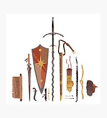210x230 Medieval Warrior Drawing Photographic Prints Redbubble