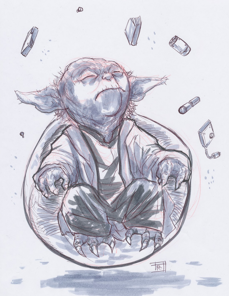 731x943 Yoda Meditation By Ultrafpc