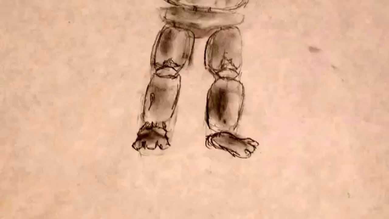 1280x720 How To Draw Withered Freddy Fazbear (Medium Drawing Level)