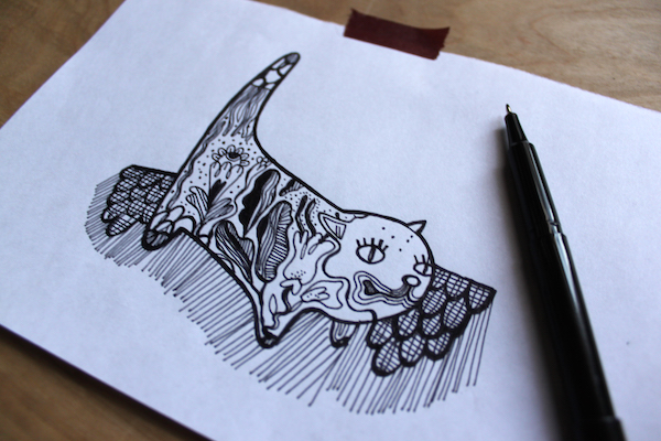 600x400 Learn An Easy Abstract Drawing Technique For Any Medium!