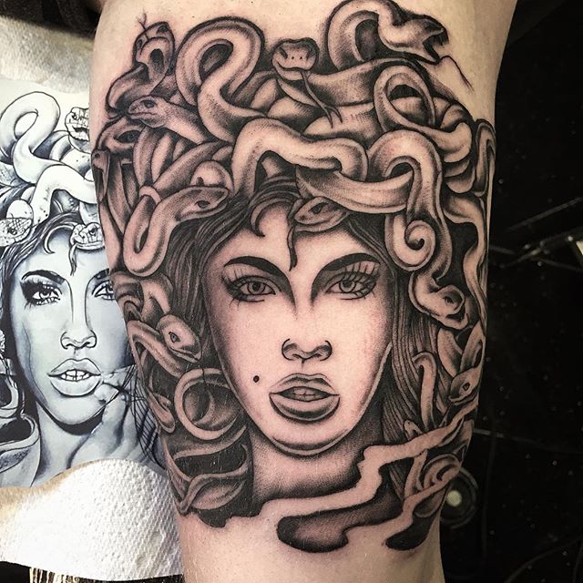 640x640 Medusa Head. Customer Found This Drawing On The Internet So