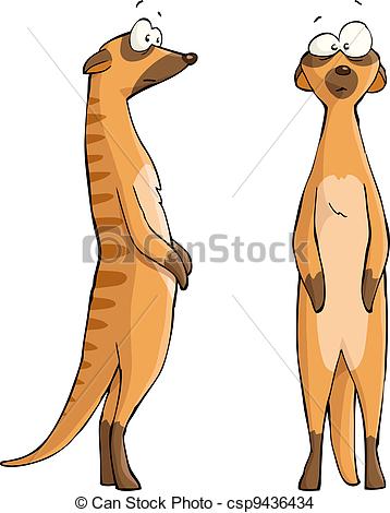 358x470 Drawings Meerkats