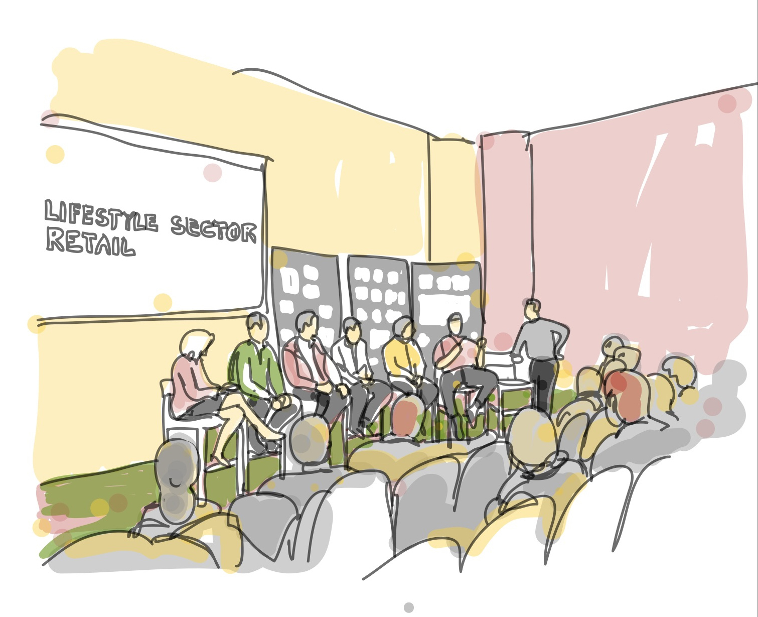 1511x1229 Drawing (On) The World Gensler Super Meeting Chicago 2012