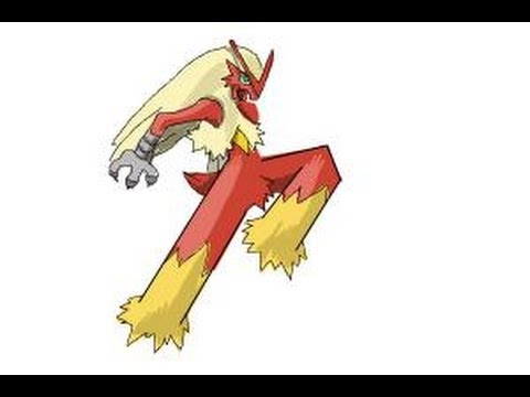 480x360 How To Draw Mega Blaziken From Pokemon