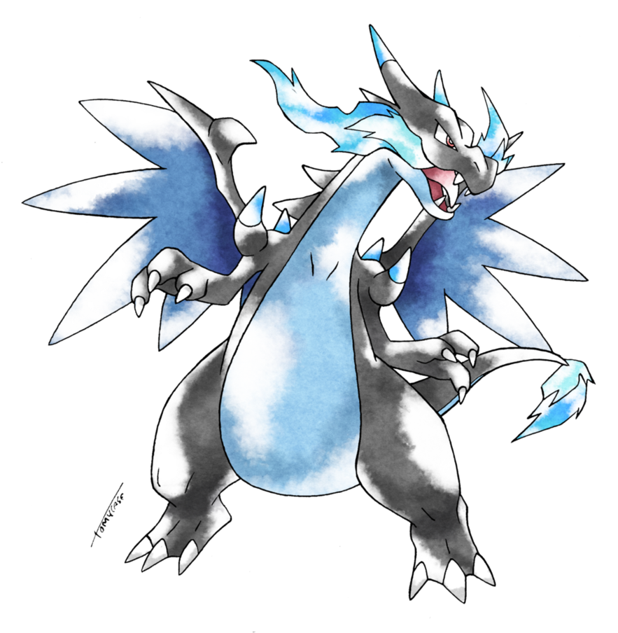 883x904 Mega Charizard X