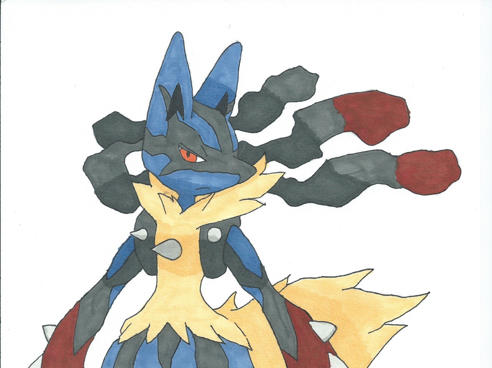 1700x1271 Speed Drawing Mega Lucario
