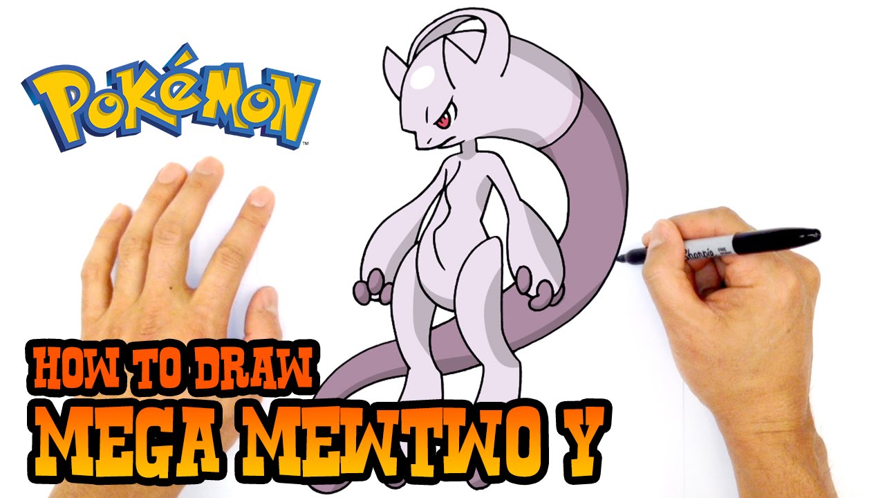 1280x720 How To Draw Mega Mewtwo Y Pokemon