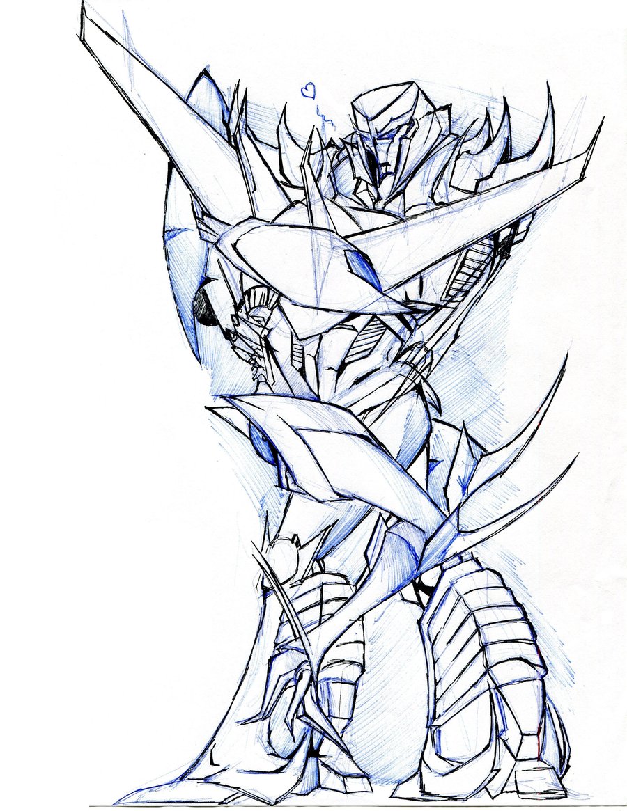 900x1165 Starscream And Megatron Tfp By Winddragon24