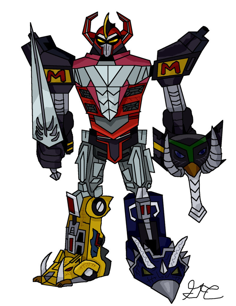 Megazord Drawing at GetDrawings | Free download