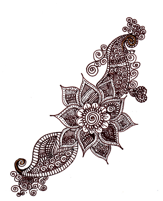 570x705 Henna Design Drawing Henna Designs And Hennas