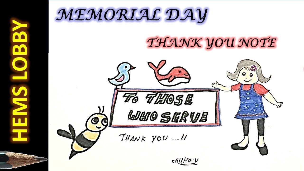 1280x720 Memorial Day Drawing