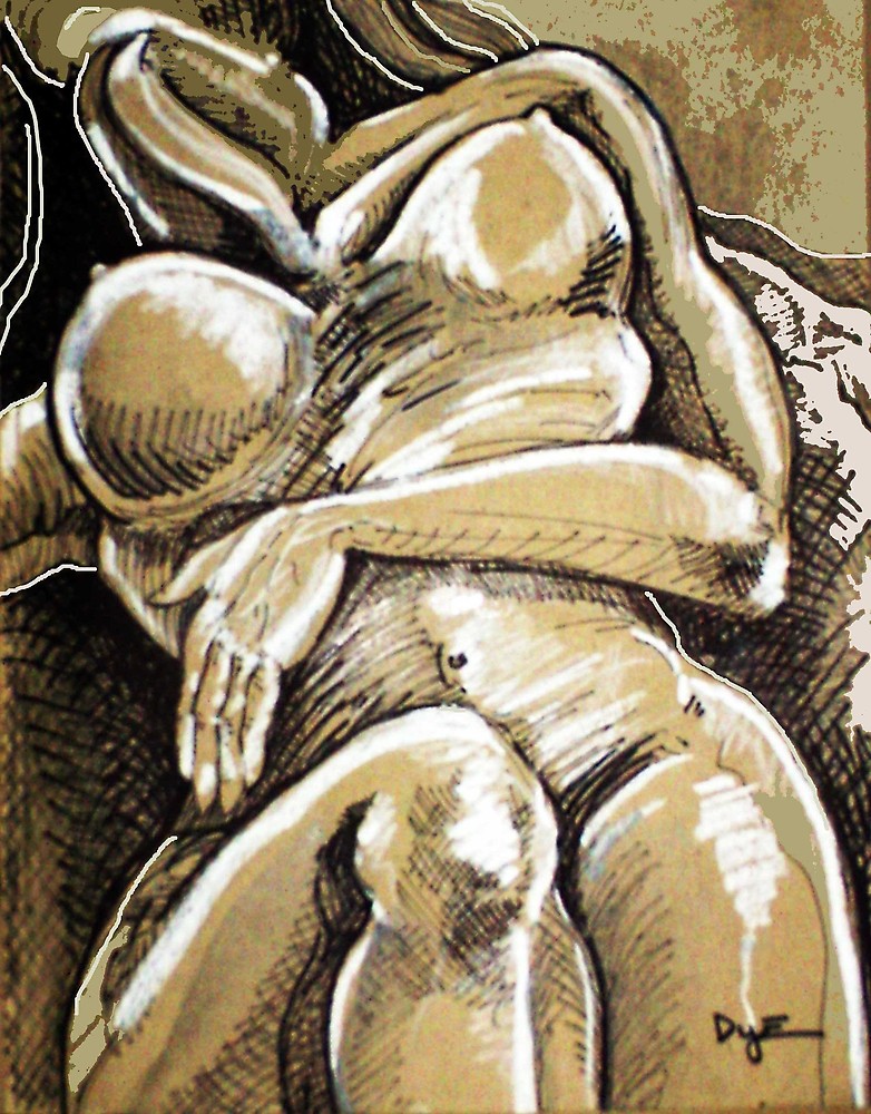 782x1000 Looking Upon A Memory (Drawing) By Robert Dye Redbubble