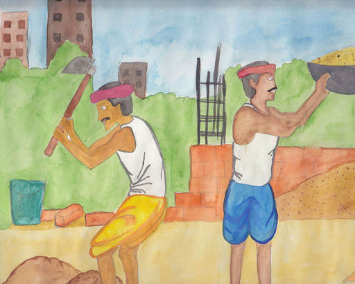 512x410 Memory Drawing By Aditi Laddha