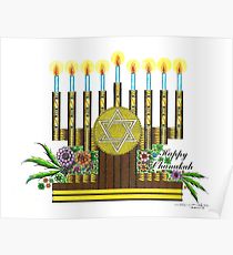 210x230 Menorah Drawing Posters Redbubble