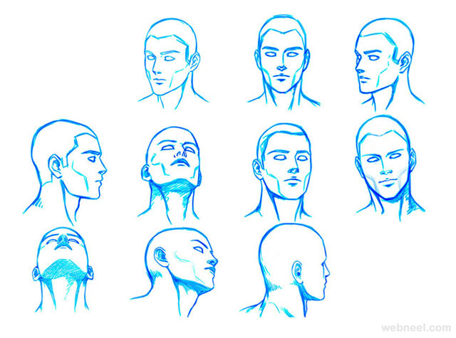 640x475 How To Draw A Face