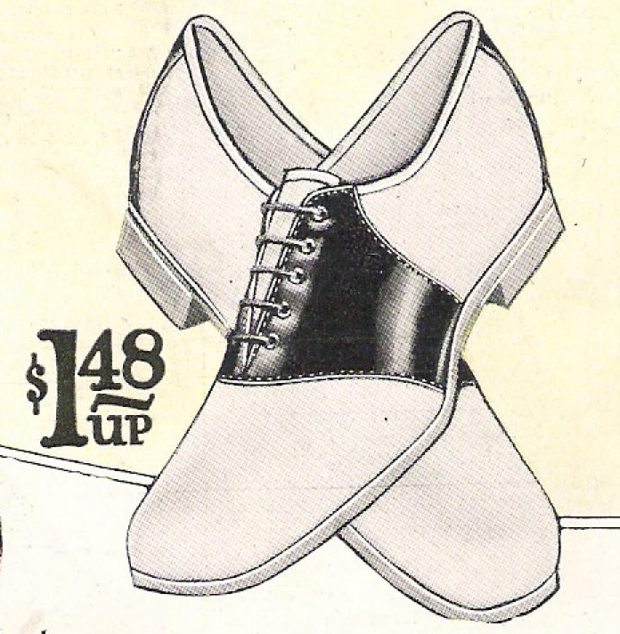696x712 Saddle Shoes History 1920s To 1960s