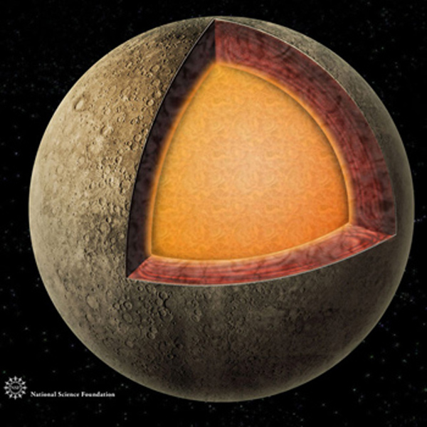 600x600 Planet Mercury Drawing