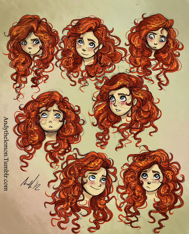 800x988 Little Merida By Andythelemon
