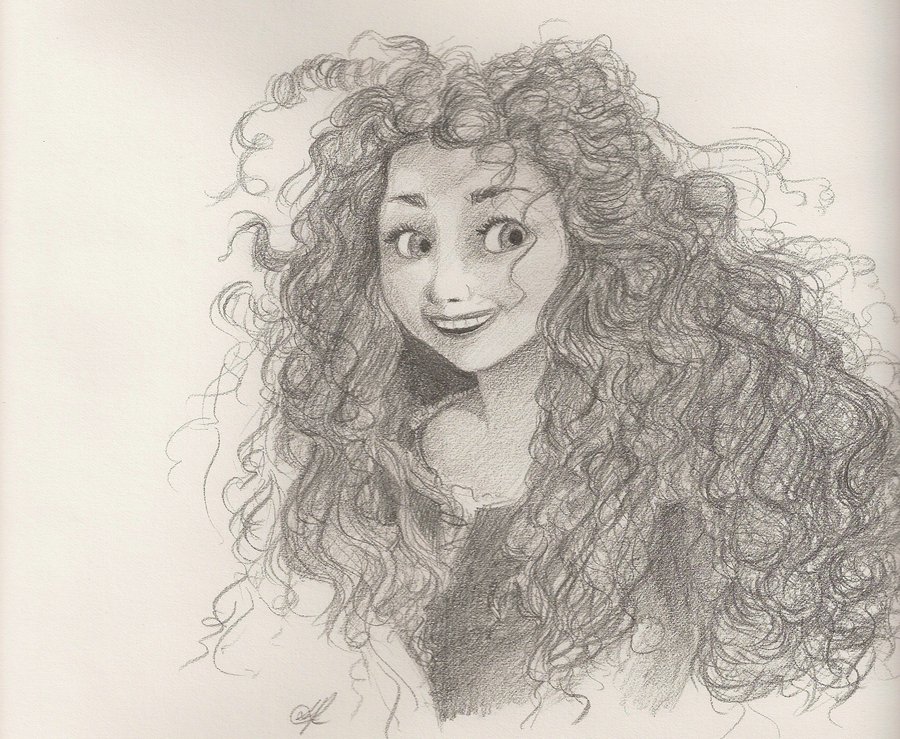 900x739 Merida, The Brave By Samg743