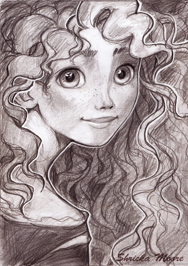 638x899 Merida Sketch By Shricka