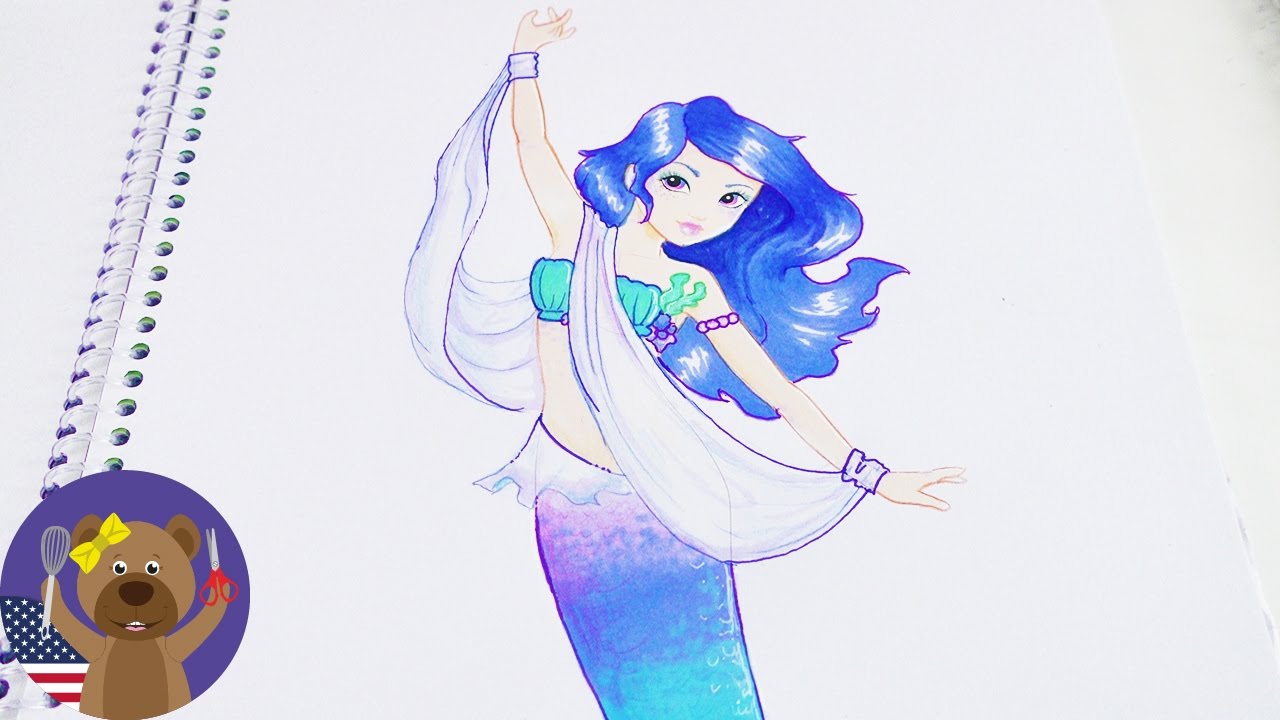 1280x720 Top Model Coloring Book