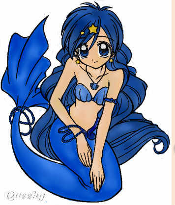 356x418 Hanon Mermaid Coloring Page.png An Anime Speedpaint Drawing By