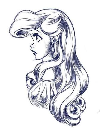 336x438 Resultado De Imagen Para Drawings Of Disney Princess Ariel