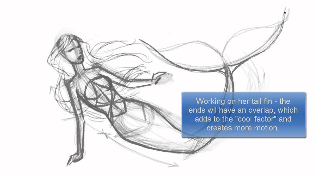 1280x720 How To Draw A Mermaid