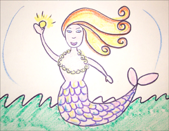350x271 How To Draw Fairy Tales How To Draw A Mermaid Easy Step By Step