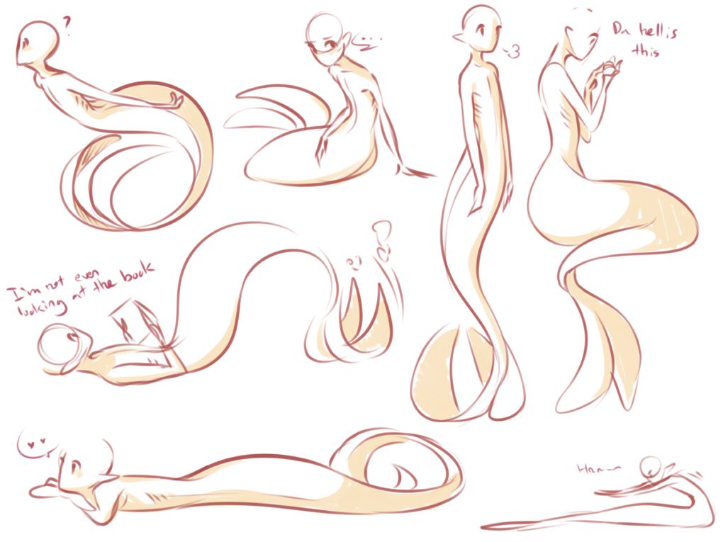 1020x765 Mermaid Reference Artistically Mermaid