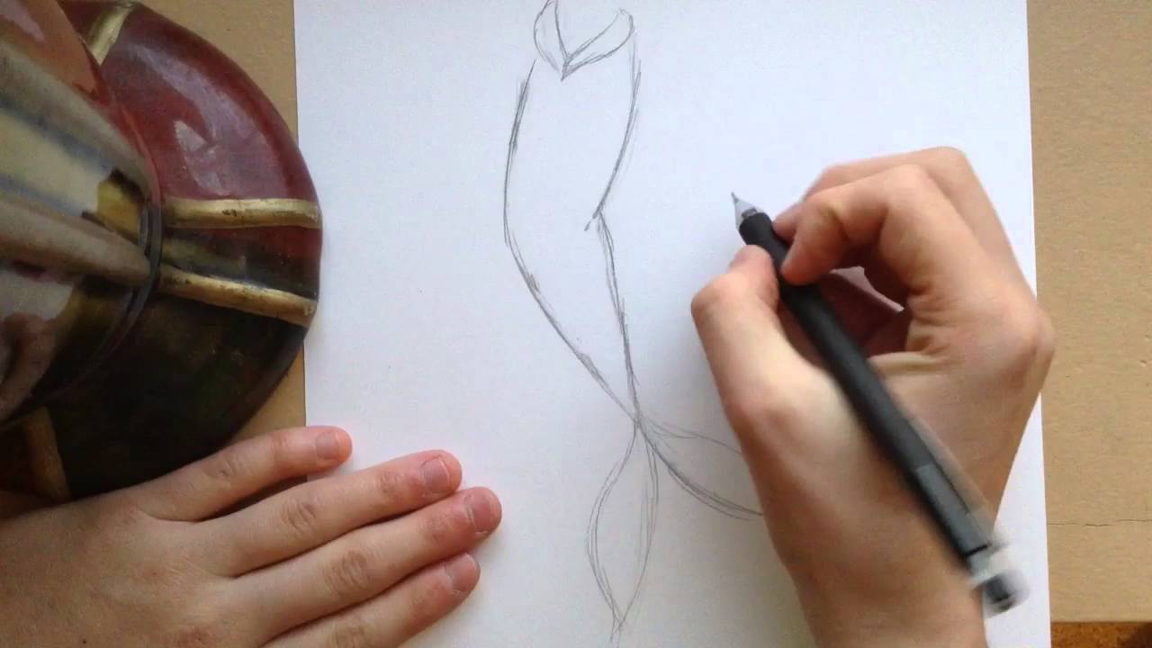 1280x720 How To Draw A Mermaid Tail